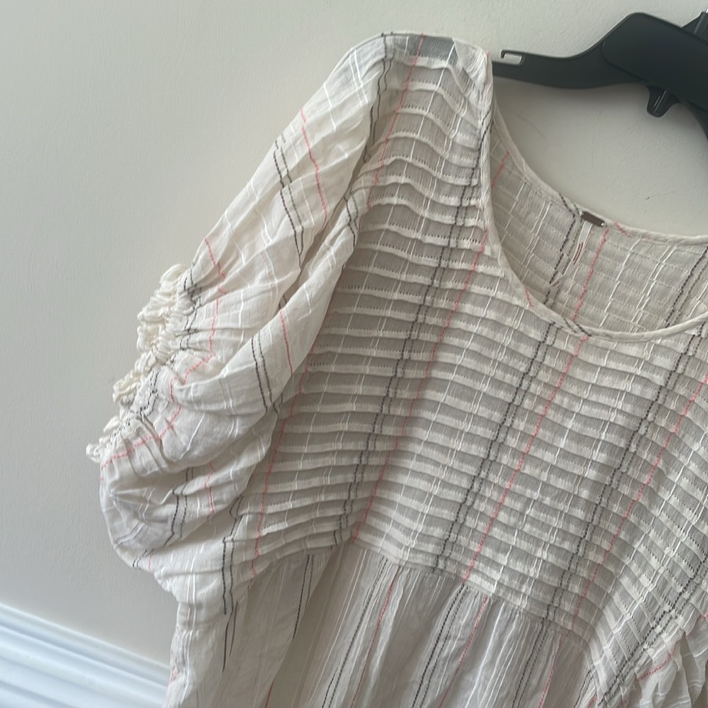 Free People Ivory Elsie Yarn Dye Tunic - Picture 5 of 6